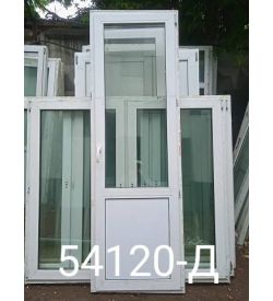 Двери Пластиковые Б/У 2260(в) х 730(ш) Балконные
