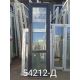 Двери Пластиковые Б/У 2370(в) х 690(ш) Балконные