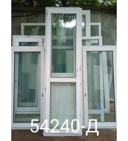 Двери Пластиковые Б/У 2280(в) х 680(ш) Балконные
