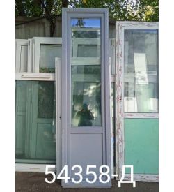 Двери Пластиковые Б/У 2390(в) х 650(ш) Балконные