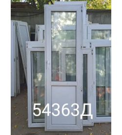 Двери Пластиковые Б/У 2120(в) х 650(ш) Балконные