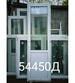 Двери Пластиковые Б/У 2440(в) х 750(ш) Балконные