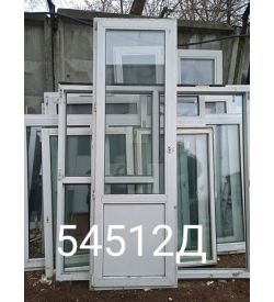 Двери Пластиковые Б/У 2400(в) х 760(ш) Балконные