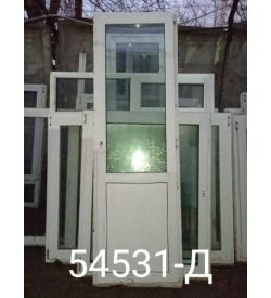 Двери Пластиковые Б/У 2330(в) х 740(ш) Балконные