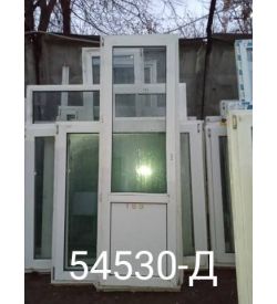 Двери Пластиковые Б/У 2240(в) х 710(ш) Балконные