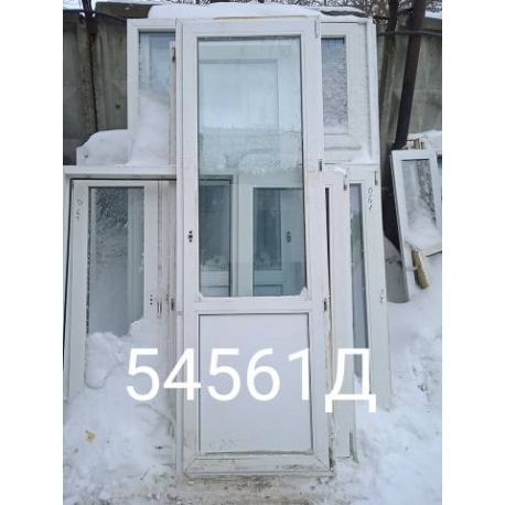 Двери Пластиковые Б/У 2320(в) х 760(ш) Балконные