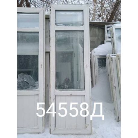 Двери Пластиковые Б/У 2550(в) х 800(ш) Балконные