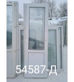 Двери Пластиковые Б/У 2230(в) х 700(ш) Балконные