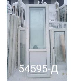 Двери Пластиковые Б/У 2280(в) х 740(ш) Балконные