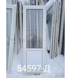 Двери Пластиковые Б/У 2230(в) х 760(ш) Балконные