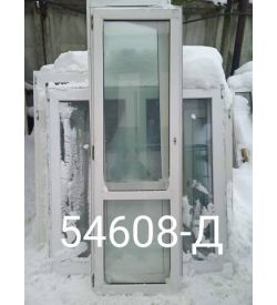 Двери Пластиковые Б/У 2200(в) х 700(ш) Балконные