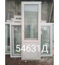 Двери Пластиковые Б/У 2240(в) х 760(ш) Балконные