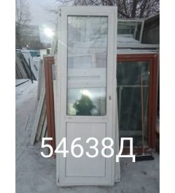 Двери Пластиковые Б/У 2350(в) х 770(ш) Балконные
