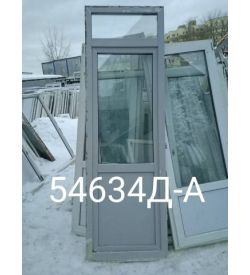 Двери Пластиковые Б/У 2400(в) х 770(ш) Балконные