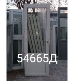 Двери Пластиковые Б/У 2200(в) х 780(ш) Балконные
