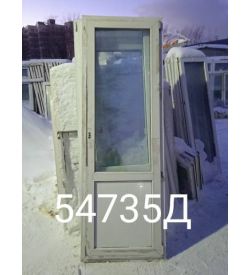 Двери Пластиковые Б/У 2270(в) х 770(ш) Балконные