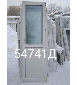 Двери Пластиковые Б/У 2380(в) х 740(ш) Балконные