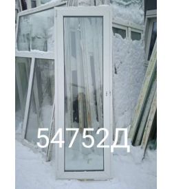 Двери Пластиковые Б/У 2220(в) х 740(ш) Балконные
