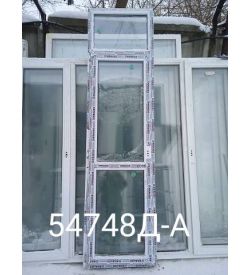 Двери Пластиковые Б/У 2550(в) х 680(ш) Балконные