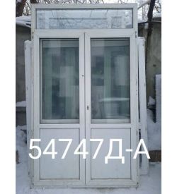 Пластиковые Двери Б/У 2640(в) х 1540(ш) Штульповые Балконные