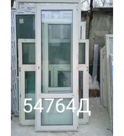 Двери Пластиковые Б/У 2400(в) х 820(ш) Балконные