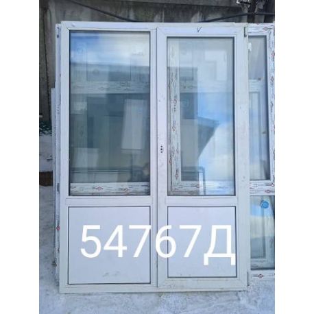 Двери Пластиковые Б/У 2110(в) х 1480(ш) Балконные