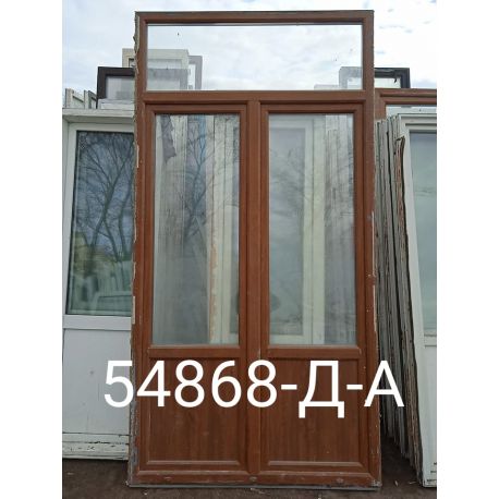Двери Пластиковые Б/У 2670(в) х 1380(ш) Балконные