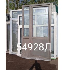 Двери Пластиковые Б/У 2100(в) х 1140(ш) Балконные