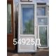 Двери Пластиковые Б/У 2250(в) х 840(ш) Балконные