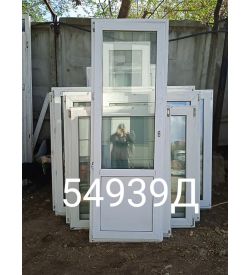 Двери Пластиковые Б/У 2240(в) х 770(ш) Балконные